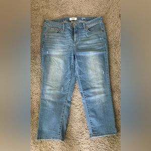 Sonoma Women’s Plus Size Denim Capris Size 14